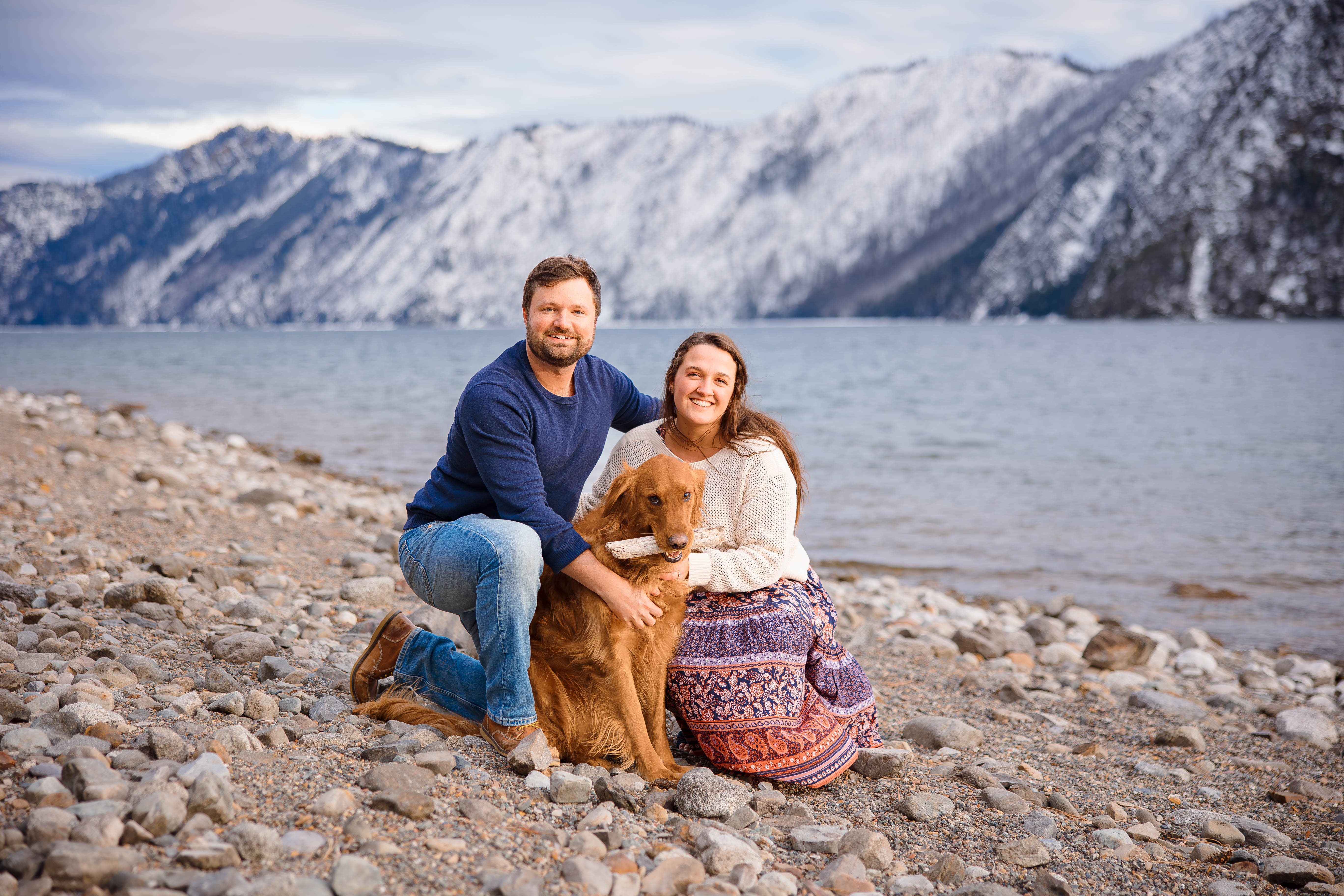 Avery Granum with family